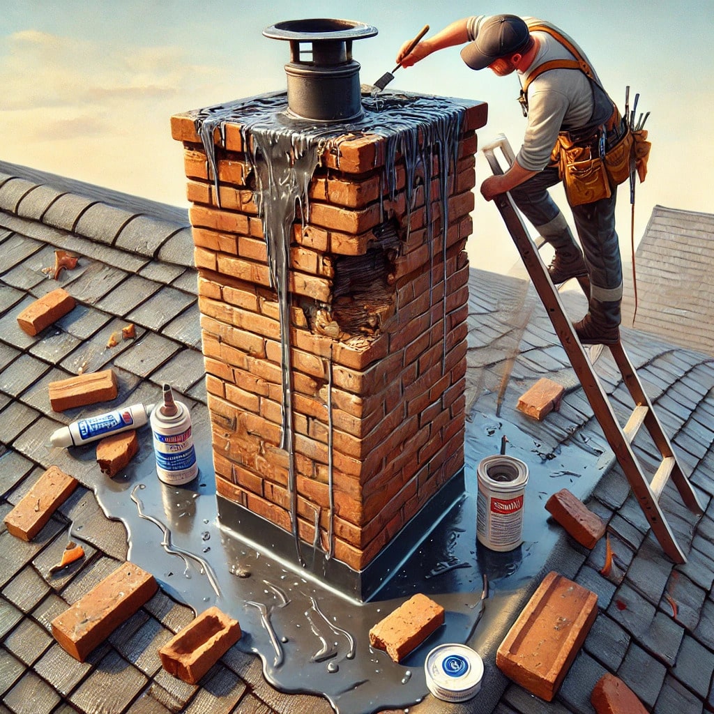 Professional Chimney Leak Repair Elgin IL - Expert Water Damage Prevention by Chimney Sweep Elgin